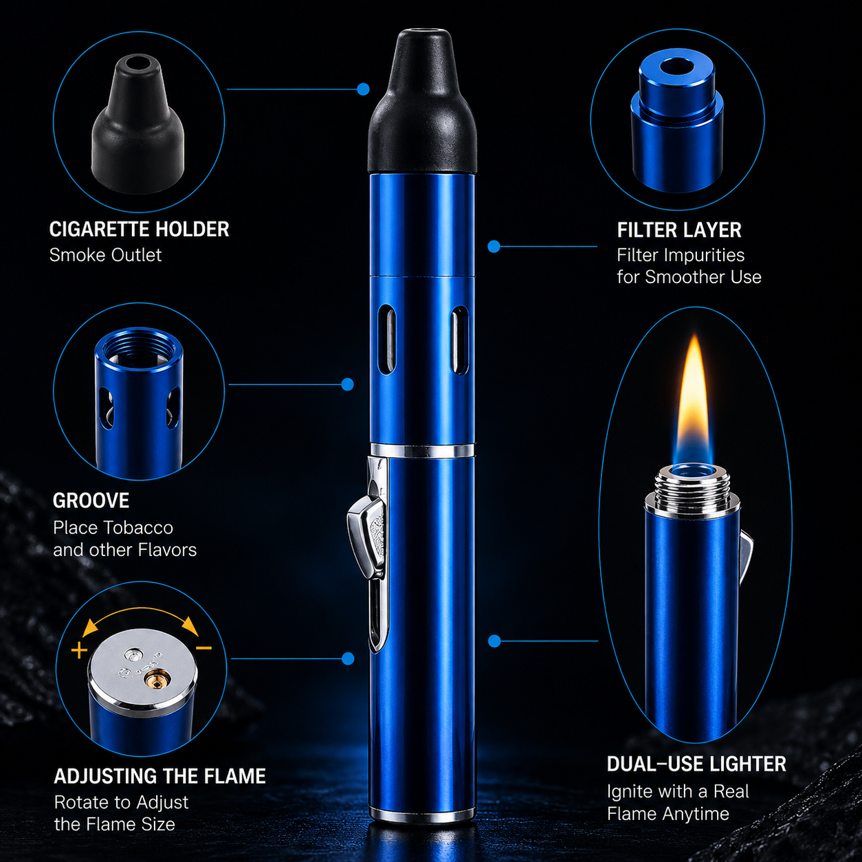 Portable Aroma Pipe