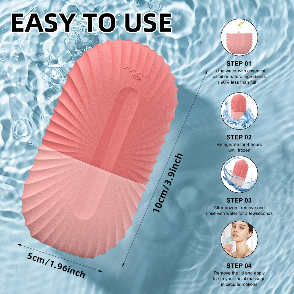 Ice Face Roller – Clear Skin, Reduce Acne & Tighten Pores in Seconds ❄️